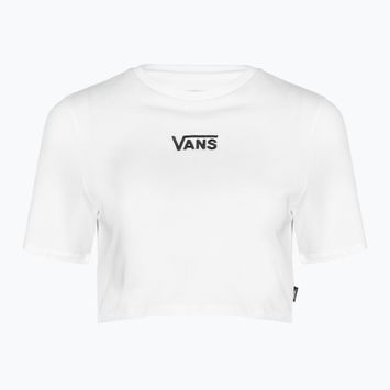 Maglietta Vans Flying V Crew Crop Ii bianca da donna