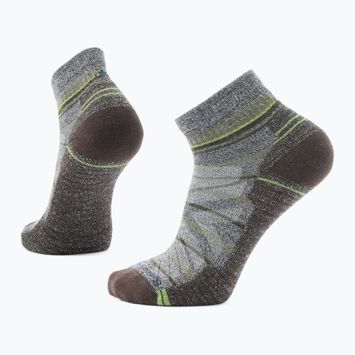 Smartwool Hike Light Cushion Pattern Calzini alla caviglia cenere/carbonio