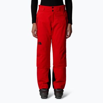 Pantaloni da sci da donna The North Face Lenado rosso fuoco