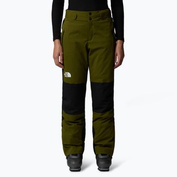 Pantaloni da sci da donna The North Face Lenado Short forest olive/nero