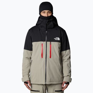 Giacca da sci da uomo The North Face Chakal grigio argilla/nero