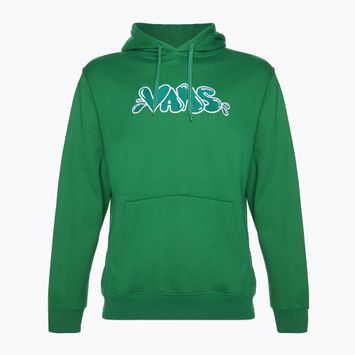 Felpa Vans Caps Loose Pullover verde uomo