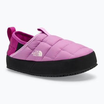 The North Face Youth Thermoball Traction Mule II pantofole per bambini dragonfruit / deep mulber