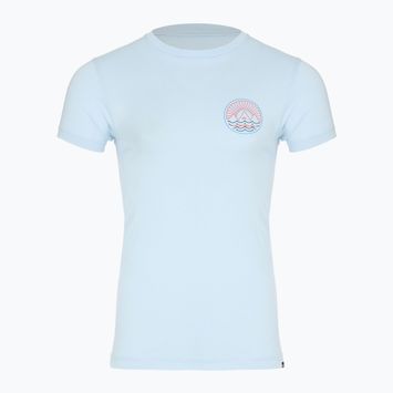 Maglietta Quiksilver Summit Sunset da uomo in combinazione blu/rosso