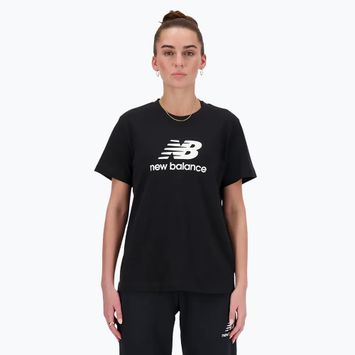 Maglia New Balance Essentials da donna, nero