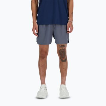 Pantaloncini da corsa New Balance RC Seamless 7" da uomo, grafite