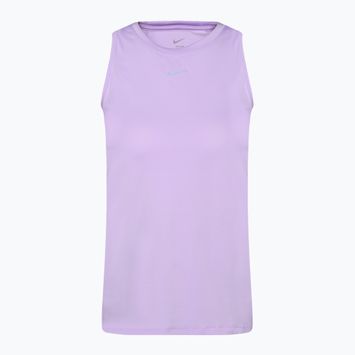 Canotta da allenamento donna Nike One Classic Dri-Fit lilla fiorito/nero