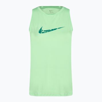 Canotta Nike One Graphic da donna verde vapore/bicoastal