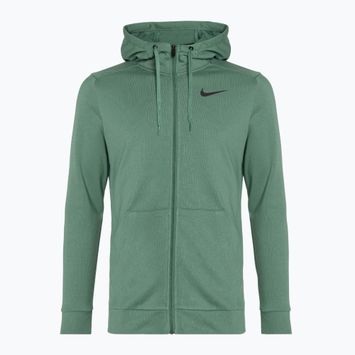 Felpa da uomo Nike Dri-Fit Fitness con cappuccio e zip intera in pile bicoastal/nero