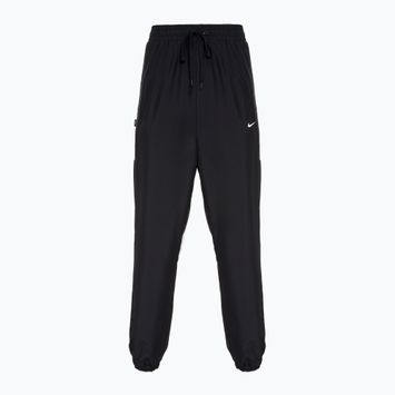 Pantaloni da basket da uomo Nike Icon Woven nero/nero/bianco/bianco