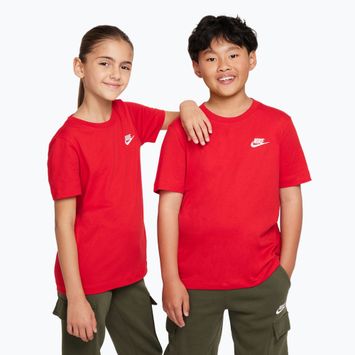 Maglietta per bambini Nike Sportswear university red