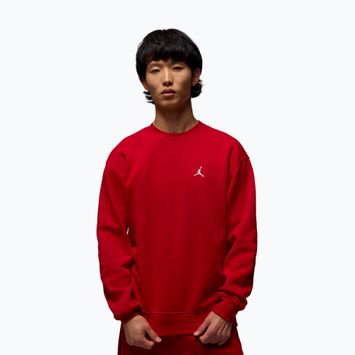 Felpa da uomo Jordan Brooklyn Fleece Crew gym red/white