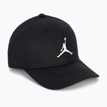 Cappellino con visiera Jordan Rise Structured Curved-Bill nero/bianco