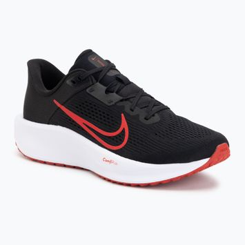 Scarpe da running uomo Nike Quest 6 black/white/dark smoke grey/university red