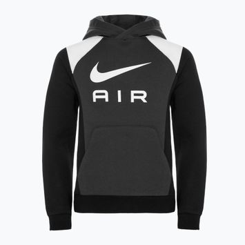 Felpa con cappuccio Nike Air da bambino antracite/nero/bianco/bianco