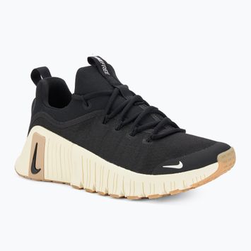 Scarpe da uomo Nike Free Metcon 6 nero/gomma marrone chiaro/latte di cocco
