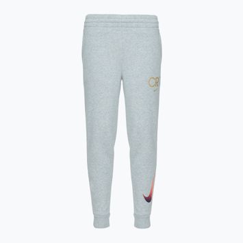 Pantaloni Nike CR7 Club Fleece da bambino grigio fumo chiaro / erica / oro metallico