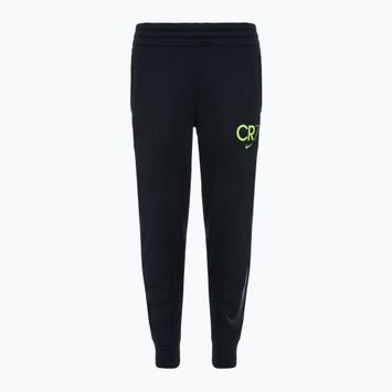 Pantaloni da bambino Nike CR7 Club Fleece nero / volt