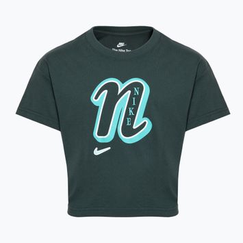 Maglietta Nike Sportswear da bambino verde vintage