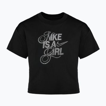 Maglietta Nike Sportswear da bambino nera