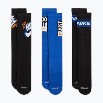 Calzini Nike Everyday Plus Crew 3 paia multi-color/902