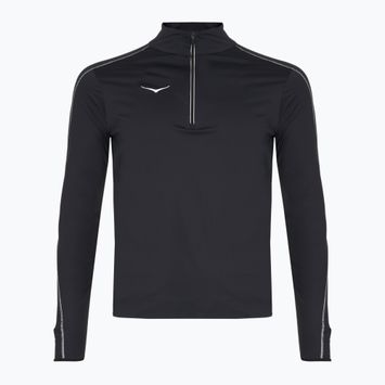 Felpa da running HOKA GlideTech Quarter Zip uomo nero