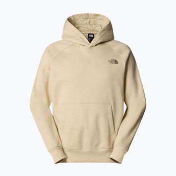 Felpa uomo The North Face Raglan Box Nse Hoodie ghiaia/marrone fumé