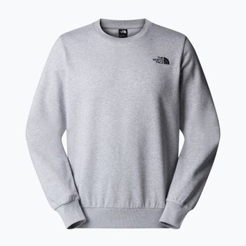 Felpa da uomo The North Face Simple Dome Crew tnf grigio medio erica