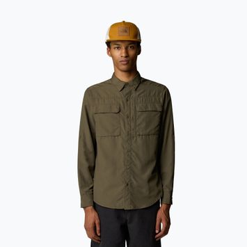 Camicia da uomo The North Face Sequoia new taupe green