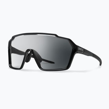 Occhiali da sole Smith Shift XL MAG nero/fotocromatico da chiaro a grigio/chiaro