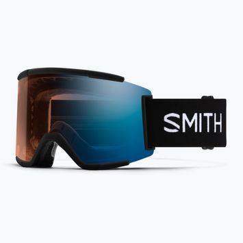 Smith Squad XL nero/chromapop pro fotocromatico blu specchio occhiali da sci