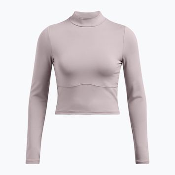 Under Armour Meridian Mock top da allenamento grigio tetra/tetra grigio da donna