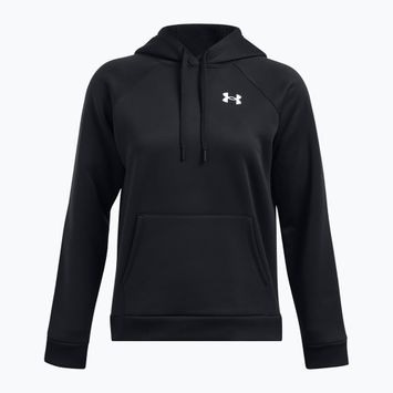 Felpa da donna Under Armour con cappuccio UA Armour nero/bianco