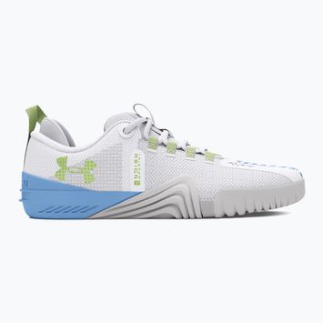 Under Armour scarpe da allenamento da donna TriBase Reign 6 bianco/blu orizzonte/verde ortopedia