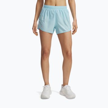 Pantaloncini da corsa Under Armour Fly By 3" stream/stream/riflettenti da donna