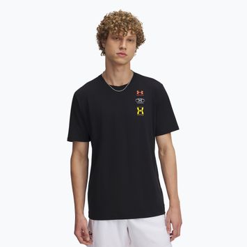 Maglietta Under Armour 60/40S Evol Logo uomo nero/bianco/oro campus