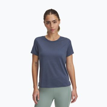 Maglietta da running Under Armour Launch donna grigio acquazzone/riflettente