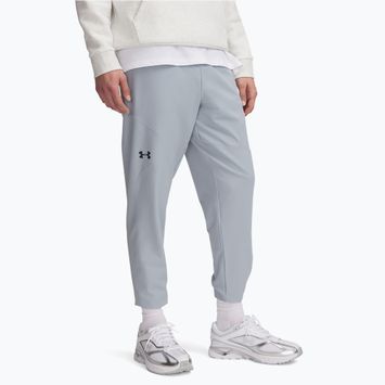 Pantaloni da allenamento Under Armour Unstoppable Tapered harbor blu/nero per uomo