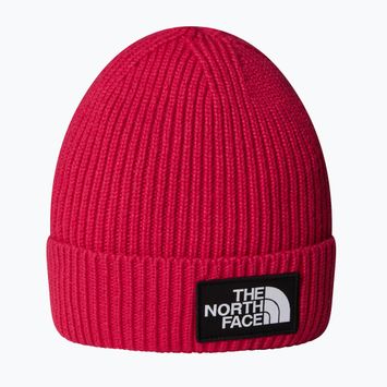 Cappello invernale per bambini con polsino a scatola con logo The North Face