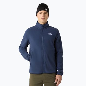 Felpa in pile da uomo The North Face Glacier Fleece summit navy