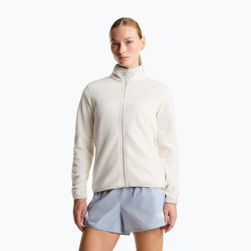 Felpa in pile da donna The North Face Glacier Fleece bianco dune