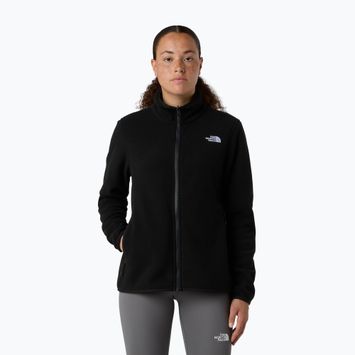 Felpa in pile da donna The North Face Glacier Fleece nero