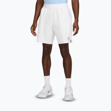 Pantaloncini da tennis Nike Court Dri-Fit Advantage 8" da uomo, bianco/nero