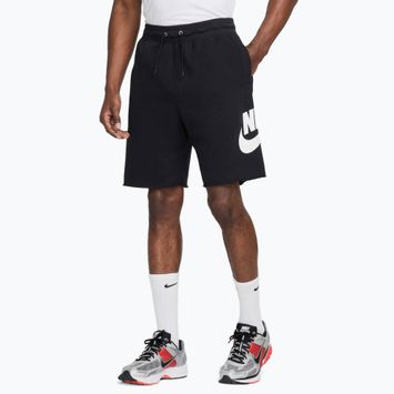 Pantaloncini Nike Club uomo nero/nero/bianco