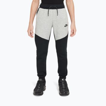 Pantaloni per bambini Nike Sportswear Tech Fleece black/dark grey heather/black/black