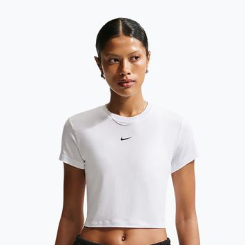 Maglietta da donna Nike Sportswear Chill Knit white/black