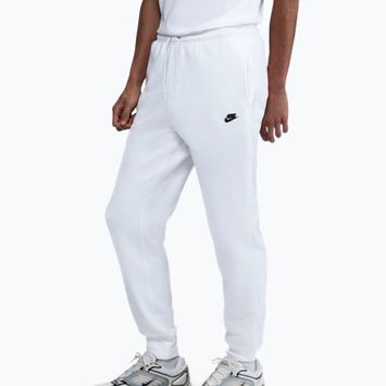 Pantaloni da uomo Nike Club Jogger white/white/black