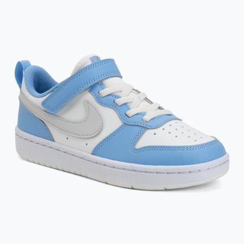 Scarpe per bambini Nike Court Borough Low Recraft summit white/cobalt pulse/vast grey