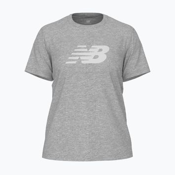 Maglia New Balance Logo donna grigio atletico
