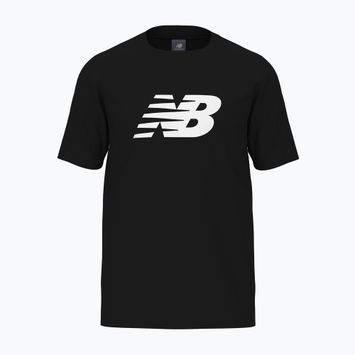 Maglietta New Balance Graphic V Flying da uomo, nero